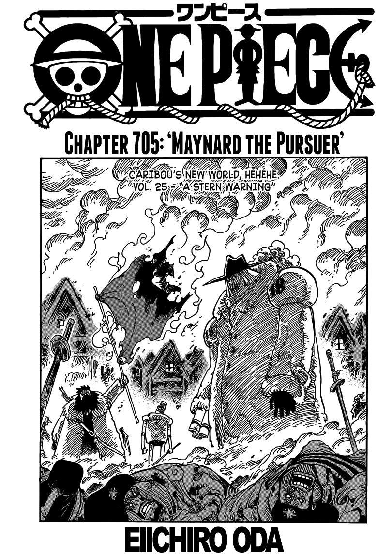 One Piece Chapter 705 1